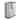 happimess Beni Kitchen Trash/Recycling 16-Gallon Double-Bucket Step-Open Trash Can, Chrome