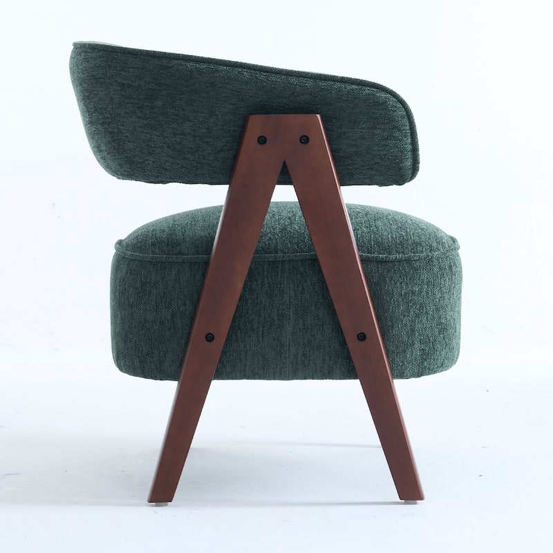 Modern Accent Chair, Armchair with 8.7" Thick Seat Cushion for Living Room
