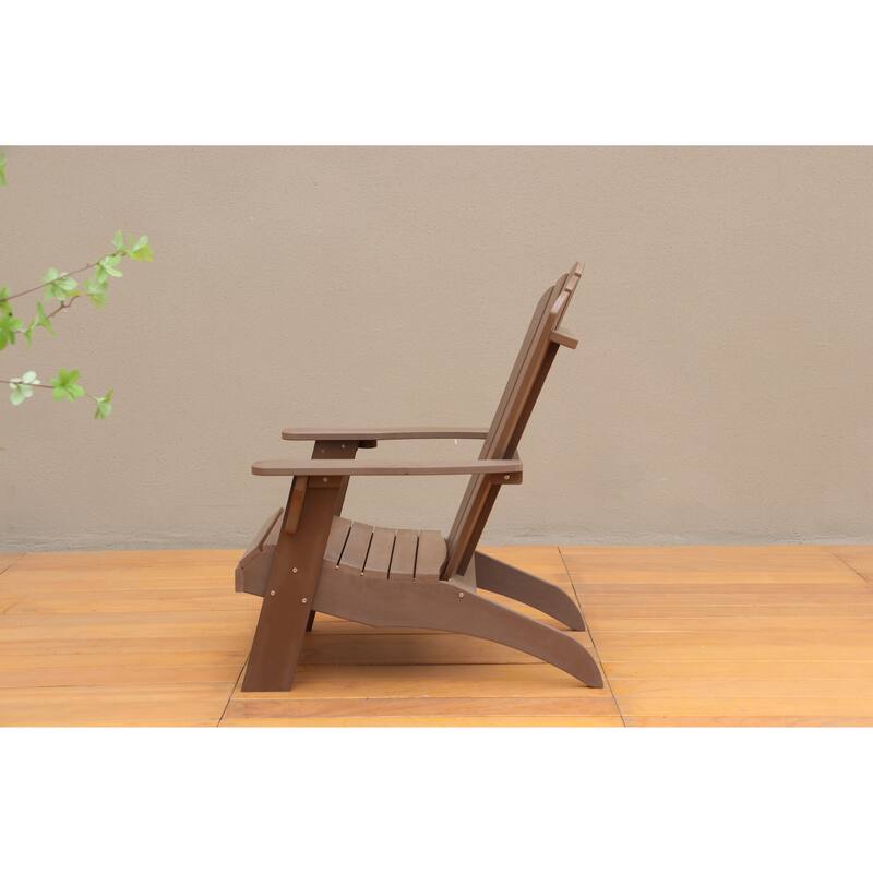 Adirondack Chair Polystyrene, Weather Resistant & Durable Fire Pits Chair for Lawn and