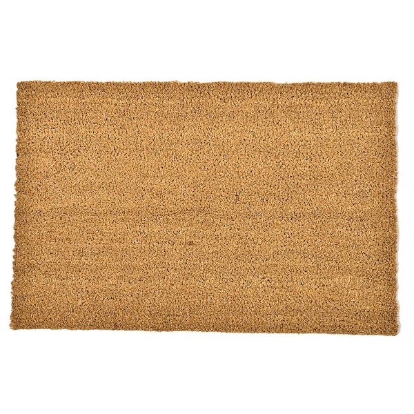 Plain Coir Coco Doormat Outdoor Doormat Rubber Back Non-Slip Front