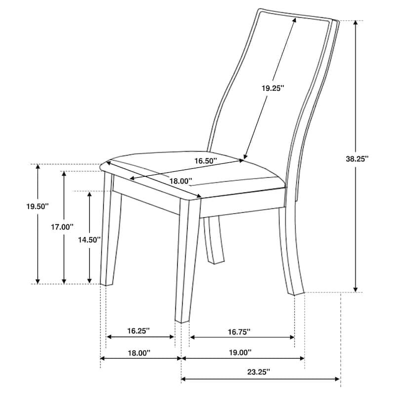 Spring Creek Upholstered Dining Chair (Set of 2)