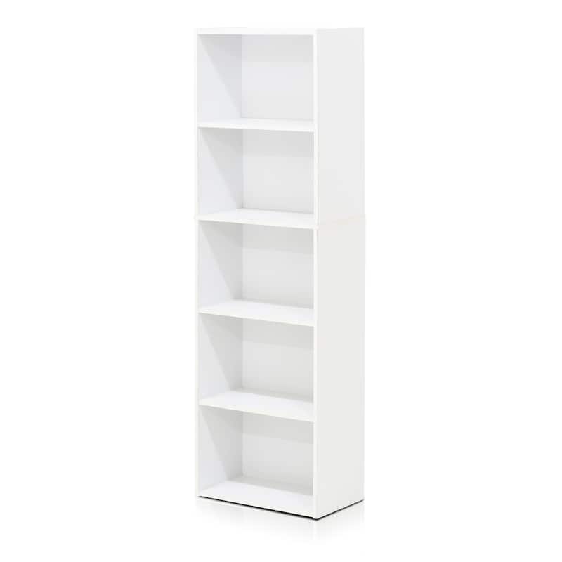 Porch & Den Hollygrove Reversible Color 5-tier Open Shelf Bookcase