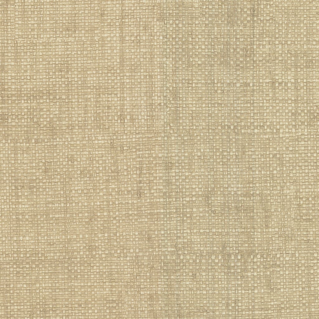 Warner Caviar Beige Basketweave Wallpaper