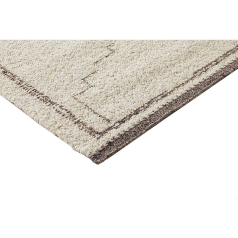 Terra by Obeetee Farah Bicone White Rug