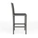 preview thumbnail 9 of 8, Martha Stewart 5-Piece Outdoor Rattan Wicker Patio Set with 4 Bar Stools, Bar Height Table - 19"W x 22.5"D x 46"H