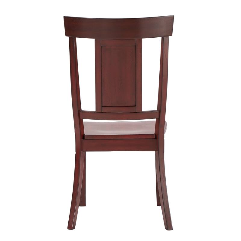 Eleanor Panel Back Wood Dining Chair (Set of 2) by iNSPIRE Q Classic