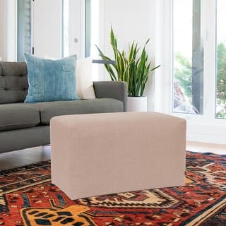 Allan Andrews Universal Bench Frame & Cover, Linen Slub Tan