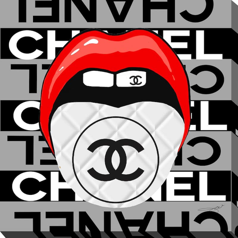 "C Tongue" by Jodi Print on Canvas