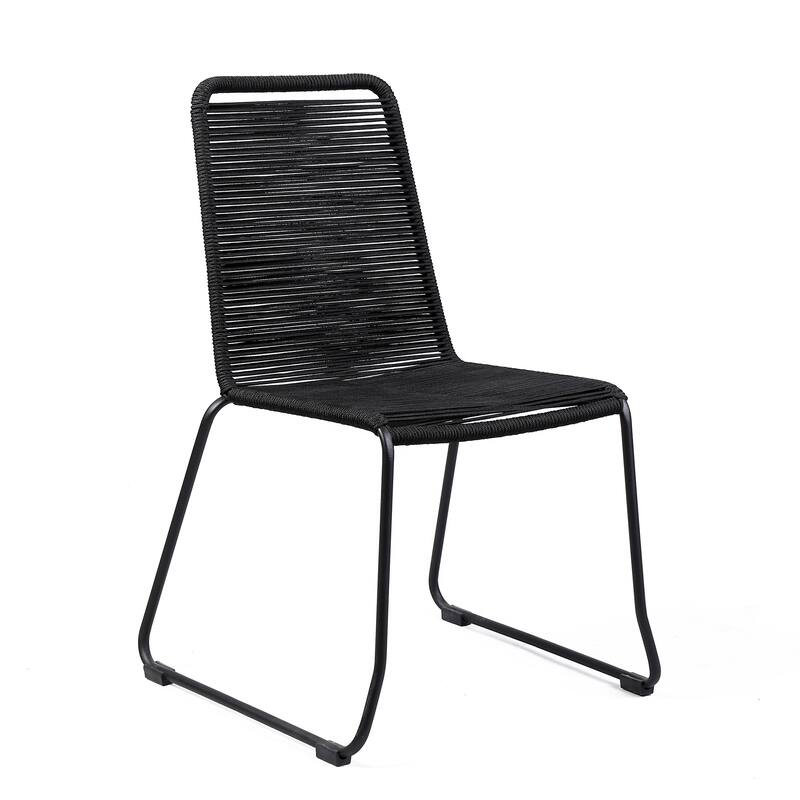 Koala and Shasta Rope and Eucalyptus Wood 5 Piece Outdoor Dining Set