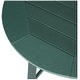 preview thumbnail 47 of 111, Polytrends Laguna Hdpe All Weather Outdoor Patio 35" Round Bar Table