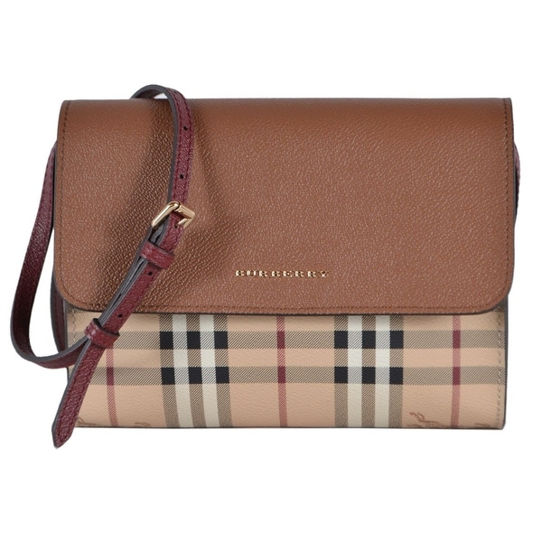 Burberry Haymarket Crossbody Bag 2024 vmi24