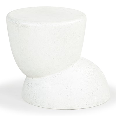 SAFAVIEH Couture Glynda Concrete Accent Table - 22"W x 22"D x 18"H