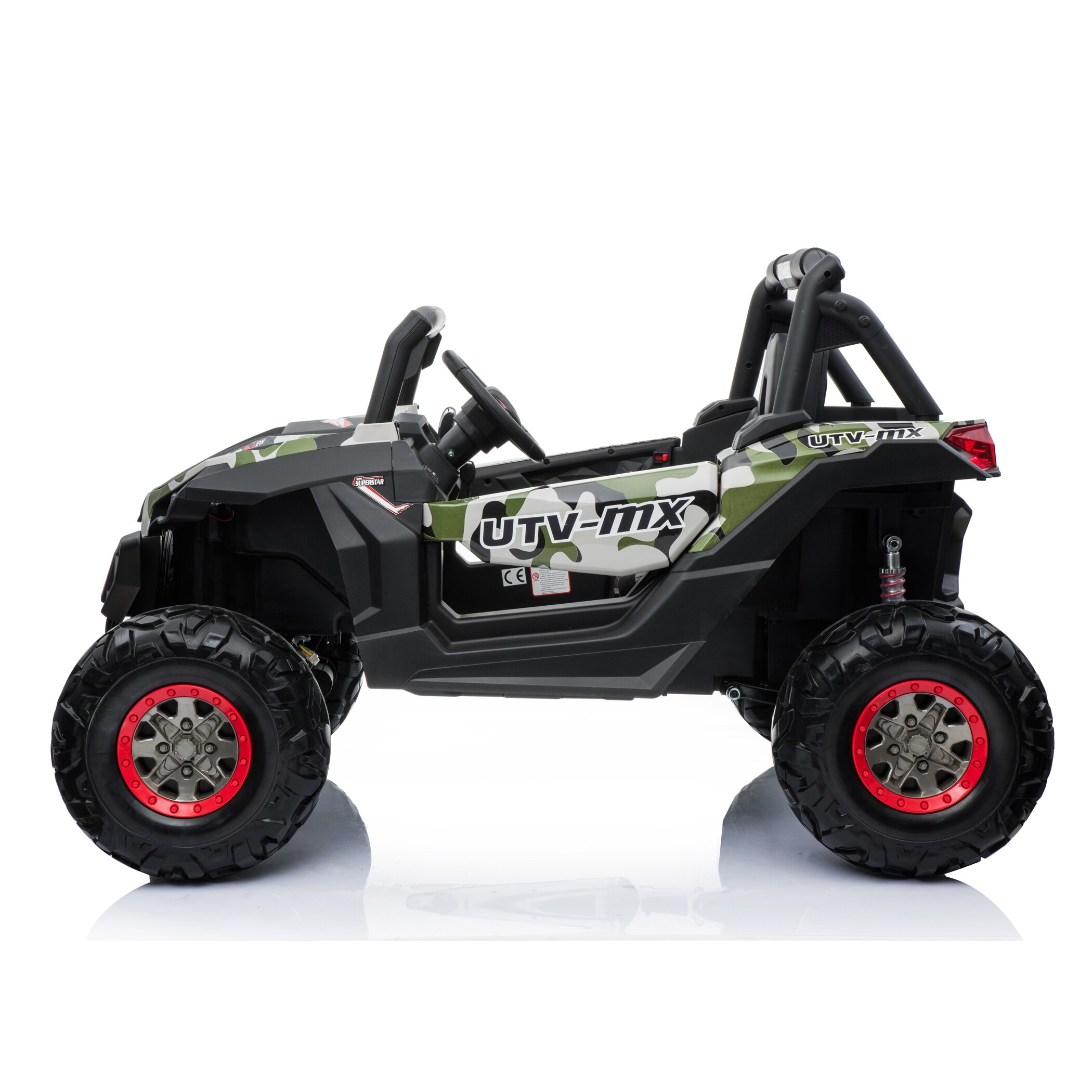 blazin wheels two seater utv