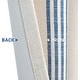 preview thumbnail 7 of 7, DriftAway Cabana Stripe Linen Textured Farmhouse Blackout Window Curtains - 52" Width X 84" Length