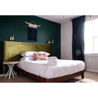 Posh Pollen Wilson Queen Pine Platform Bed