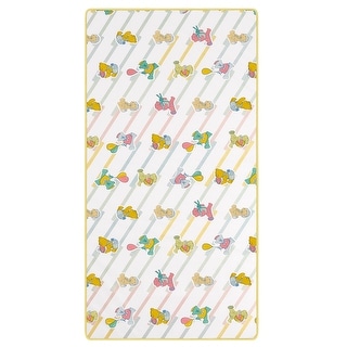 Dream On Me Breathable 5" Fiber Crib and Toddler Bed Standard Mattress