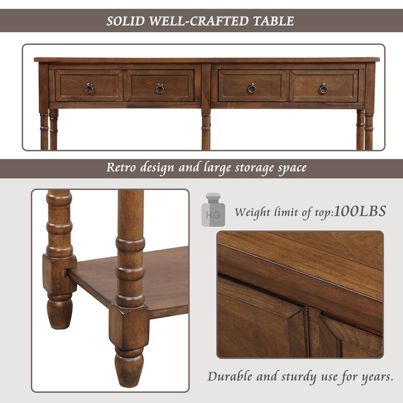 Console Table Sofa Table with Drawers Console Tables
