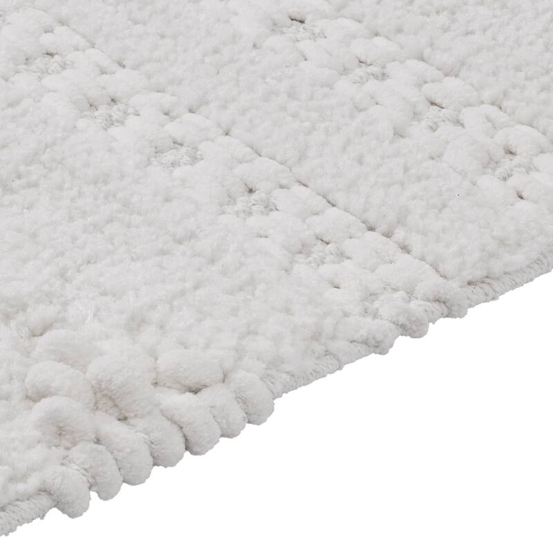 Tahari Home Meera Micro Chenille Bath Rug