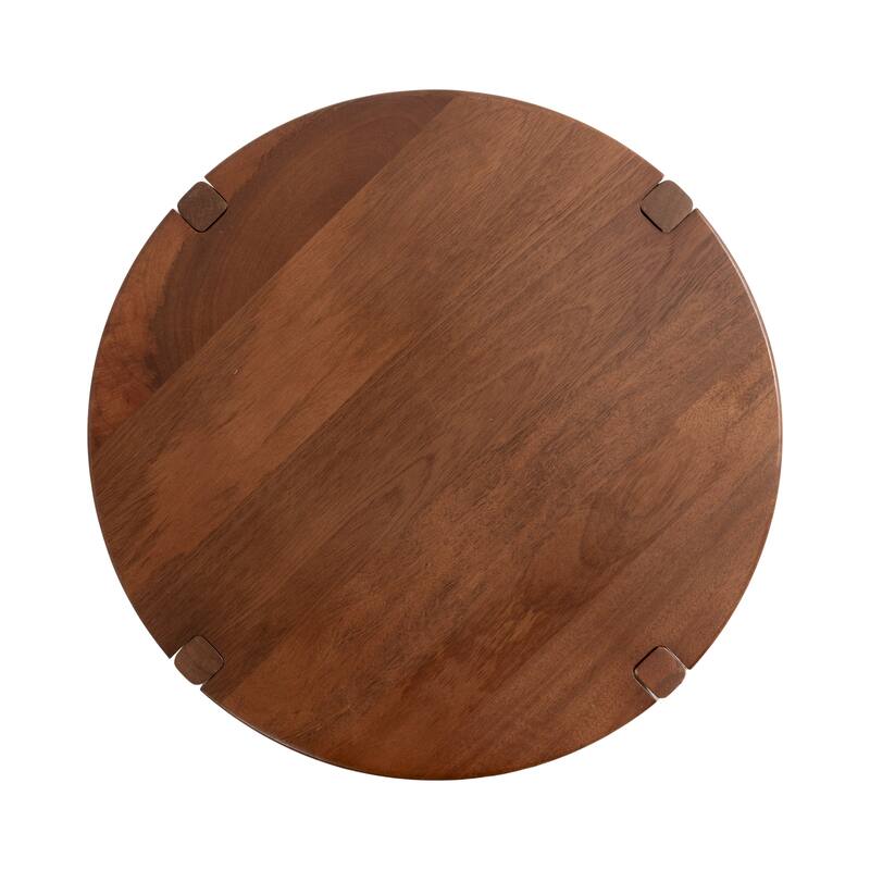 Kate and Laurel Kroscove Wood Side Table