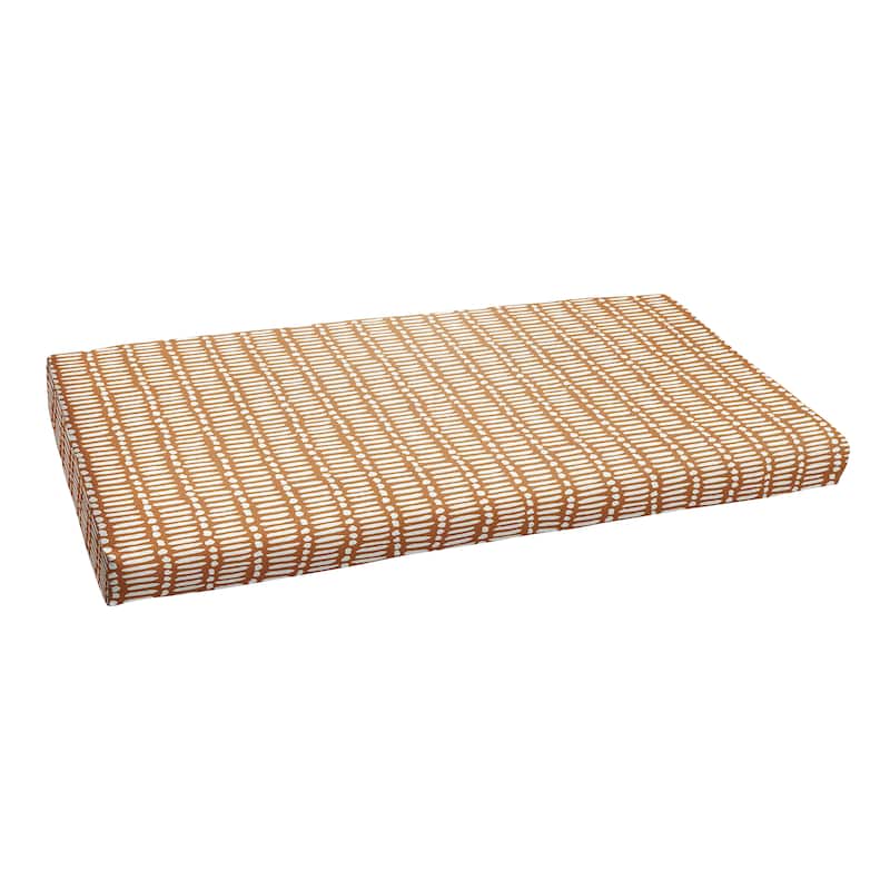 Sorra Home Deja Stucco Indoor/Outdoor Bristol Bench Cushion (Cushion Only)