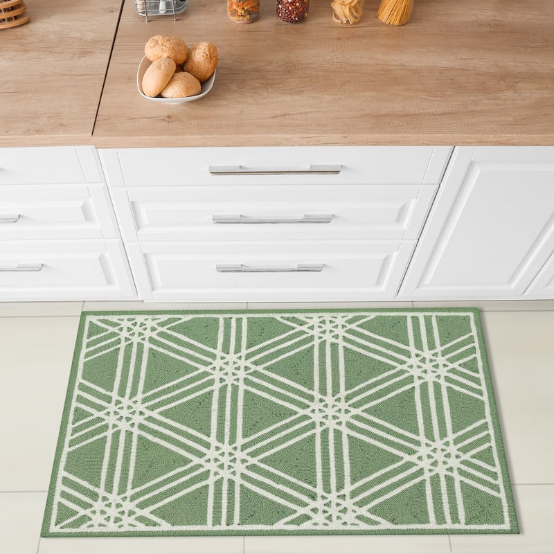 Liora Manne Capri Hex Indoor/Outdoor Rug