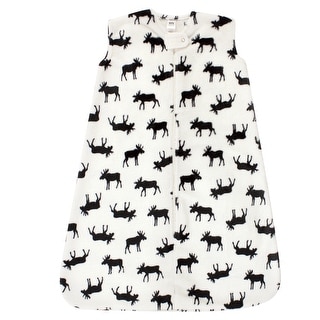 Hudson Baby Plush Sleeveless Sleeping Bag, Sack, Blanket, Moose