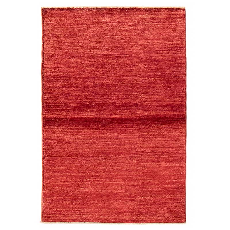 Pak Finest Gabbeh Red Rug 3'1" x 4'8" - 3'1 x 4'8 - Red - 3'1 x 4'8