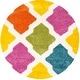 preview thumbnail 7 of 12, SAFAVIEH Kids Shag Petka Geometric Nursery Playroom 2-inch Thick Rug