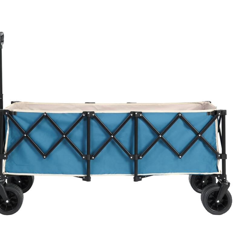Foldable extension cart