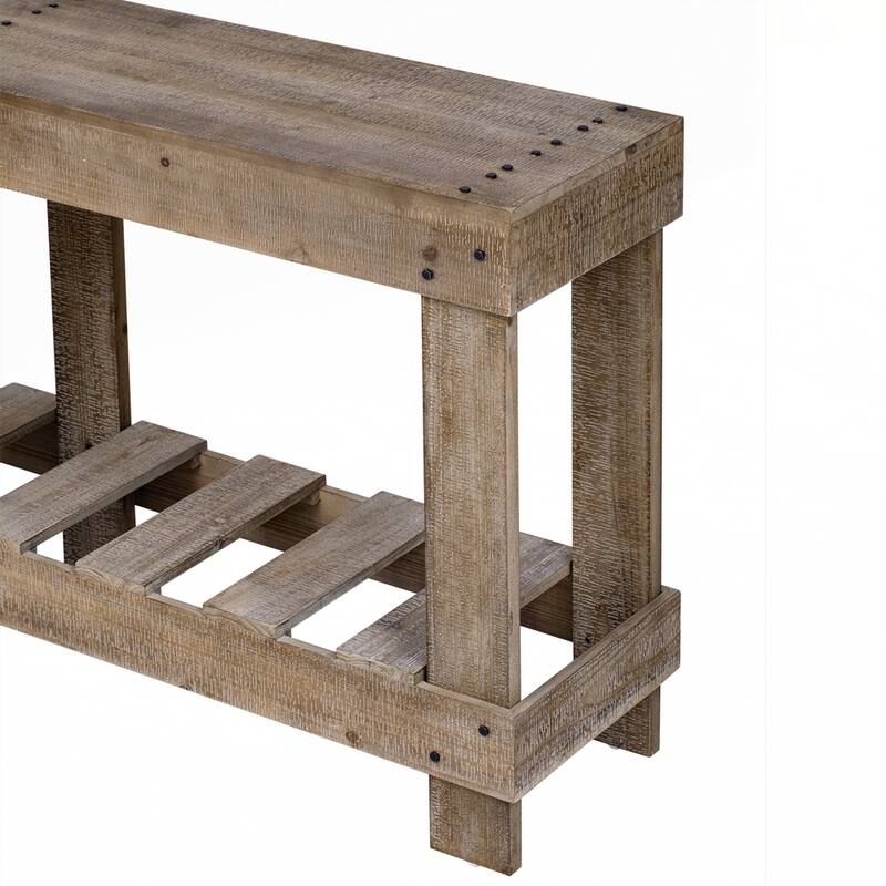 Vintage Entryway Table 6 Reinforced Legs