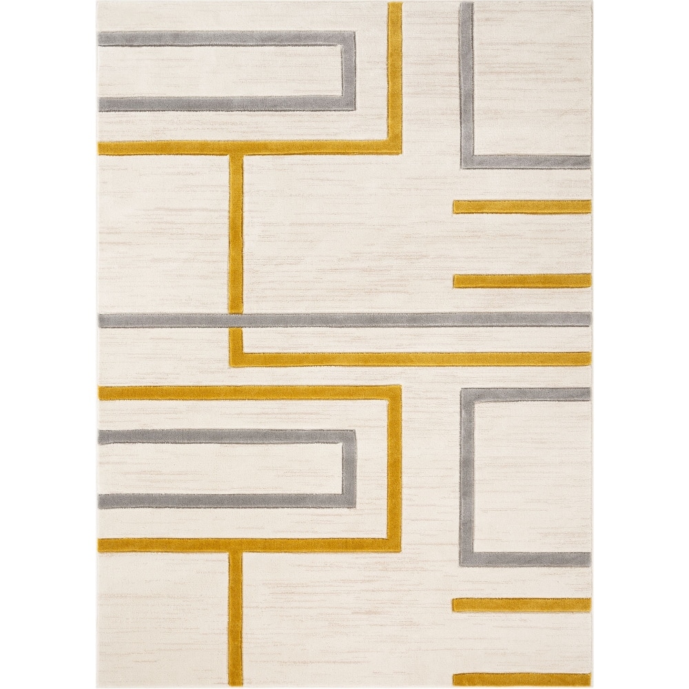 Well Woven Good Vibes Fiona Modern Geometric Area Rug