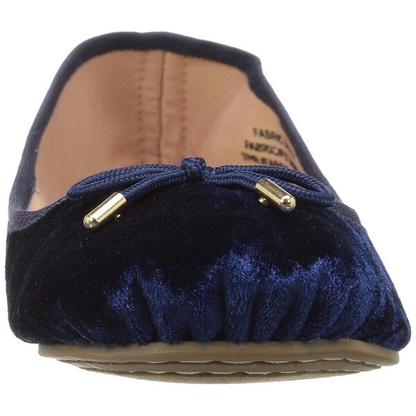 LFL By Lust For Life Womens Tinker Ballet Flat Black Velvet Size 8.5 M US