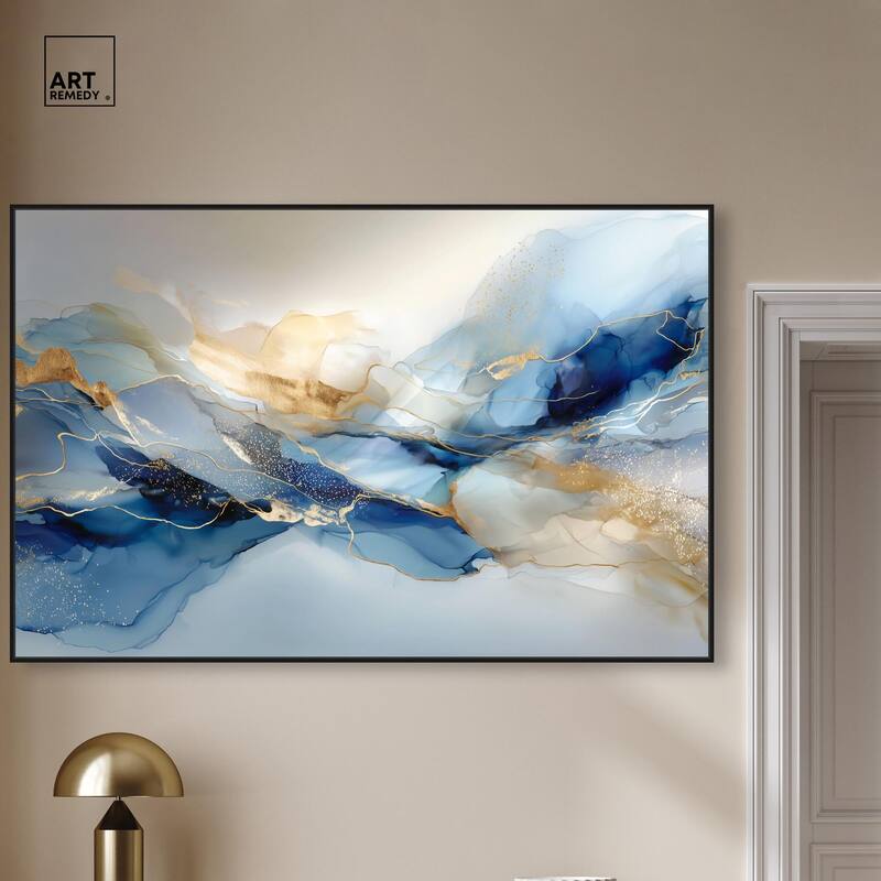 Postmodern Flow I Canvas by Art Remedy