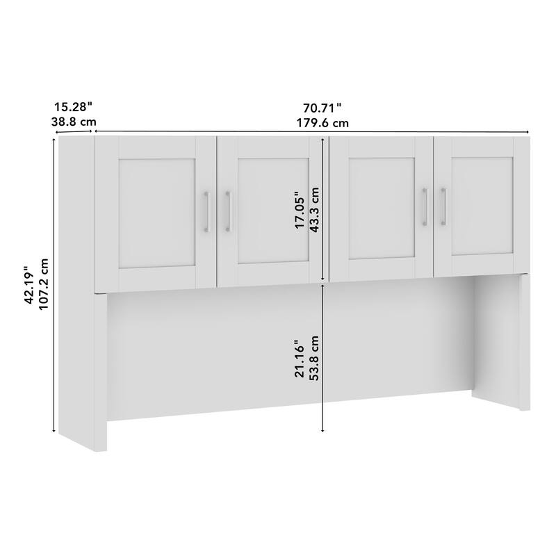 Hampton Heights 72W Hutch by Bush Business Furniture