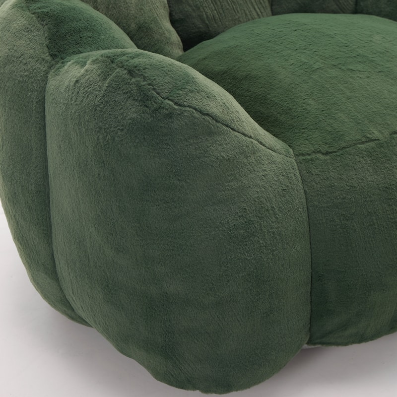 Adult Bean Bag Sofa with Pull Ring can be Easily Moved Suitable for Various Environments Such as Living Room, Bedroom, etc.