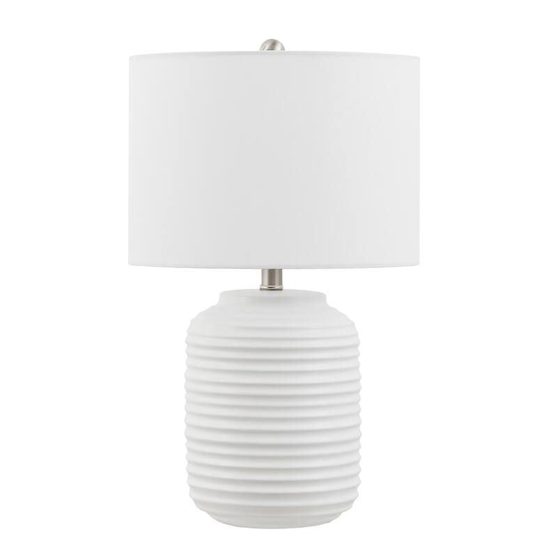SAFAVIEH Elio 24-inch Ceramic Table Lamp (LED Bulb Included) - 14"W x 14"D x 24"H