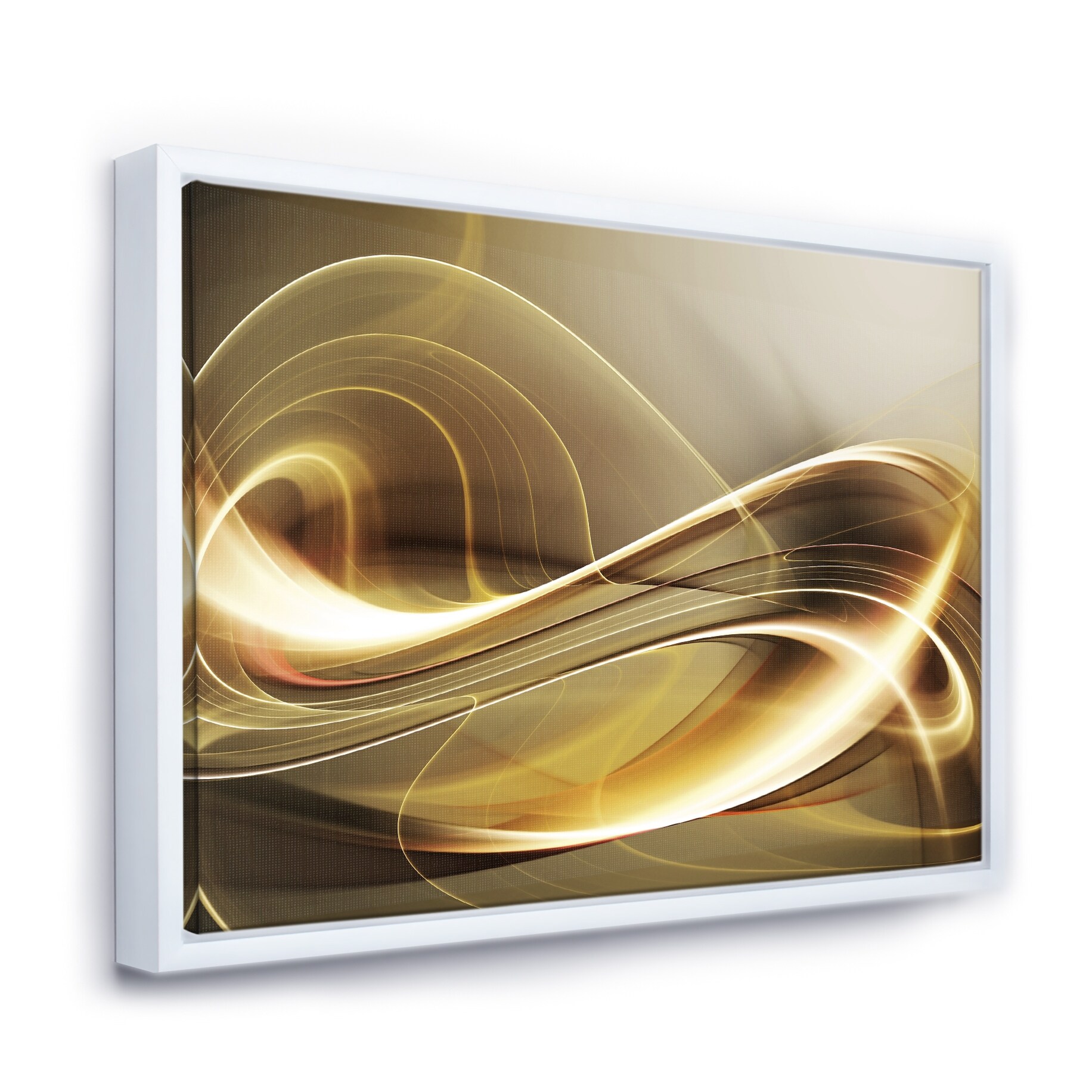 Designart "Elegant Modern Sofa" Large Abstract Framed Canvas Art