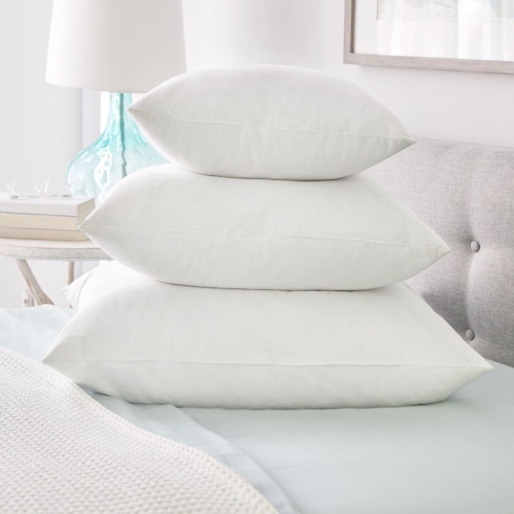 ComfyDown Decorative Down and Feathers Fill Rectangle Pillow Insert - Bed  Bath & Beyond - 29227458