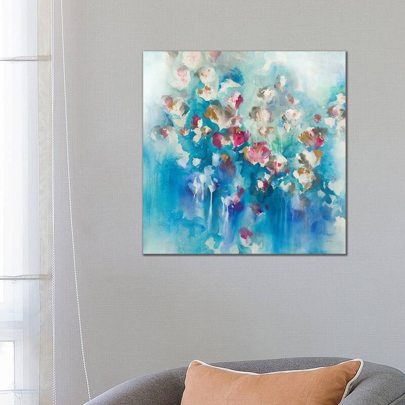 iCanvas "Florets" by Leah Rei Canvas Print - 26x26x1.5
