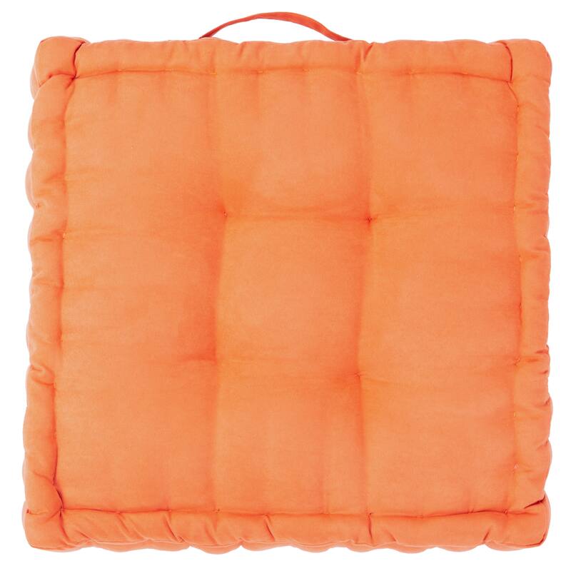 SAFAVIEH Isgard Tufted 18-inch Square Floor Pillow with Insert
