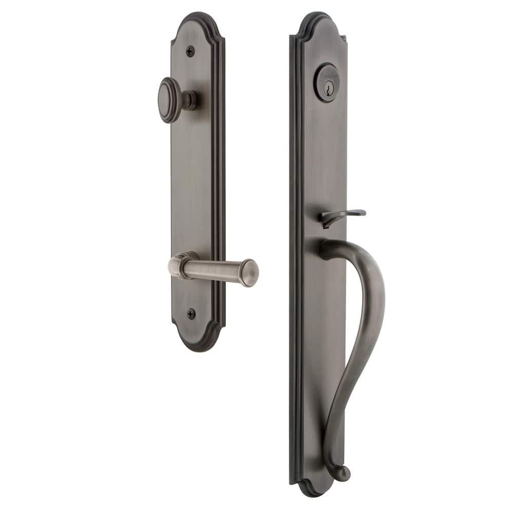 Grandeur Arc Solid Brass Rose Right Handed Dummy Full Plate 'S' Grip