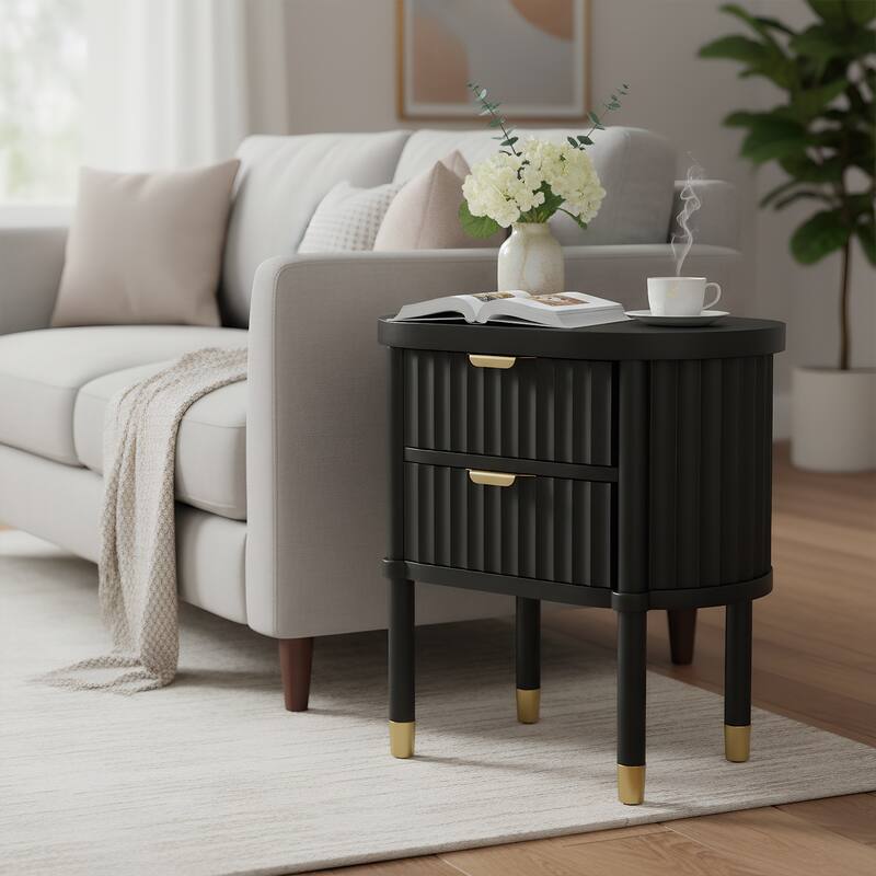 Modern NightStand with Drawer,Bedside Table