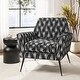 preview thumbnail 14 of 25, Silas Modern Armchair with Metal Legs by HULALA HOME