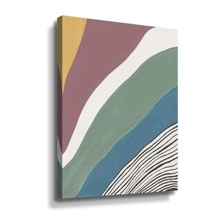 Colorful Retro Abstract IV Gallery Wrapped Canvas - Bed Bath & Beyond ...