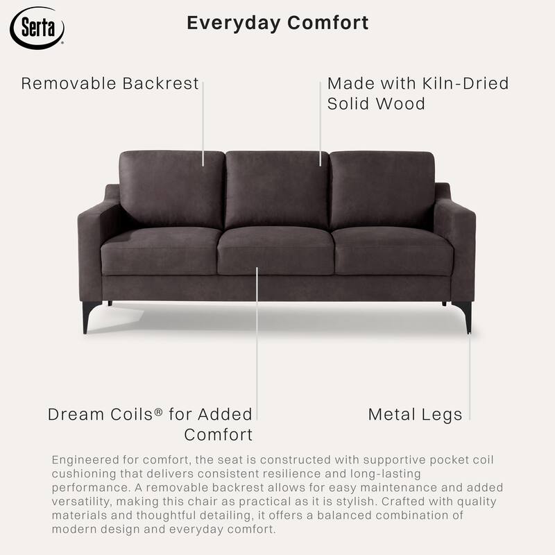 Serta Freemont Stationary Sofa