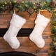 preview thumbnail 26 of 24, Glitzhome 21"L Plush Christmas Stockings