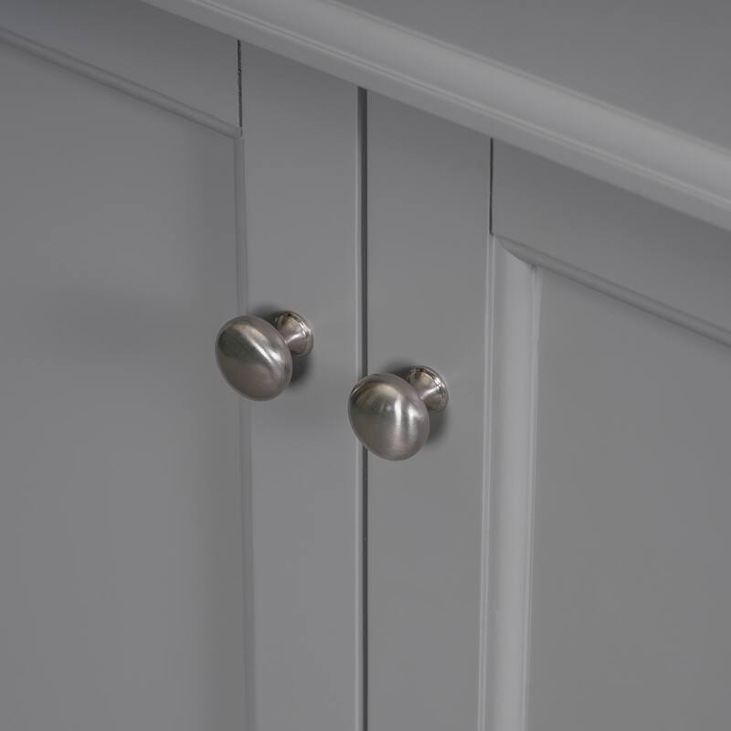 24'' Bathroom Vanity with Top Sink, 2-Tier Modern Bathroom Storage Cabinet