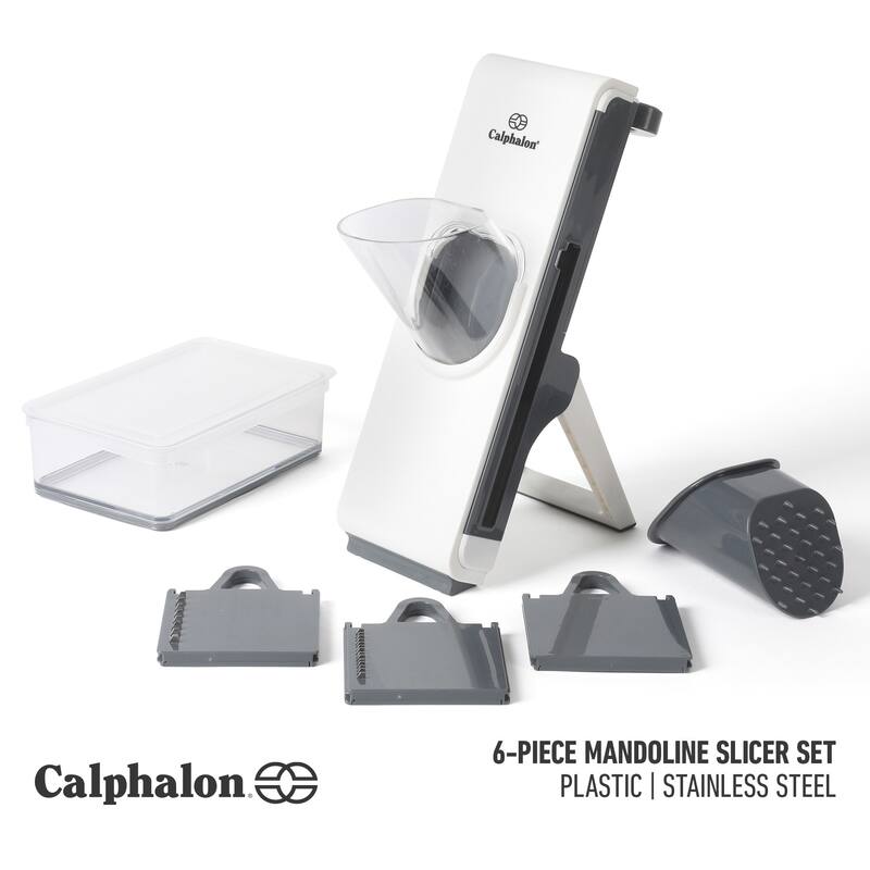 Calphalon Aero Mandoline Slicer, Manual Vegetable Chopper - 4.6" x 4.13" x11.54"