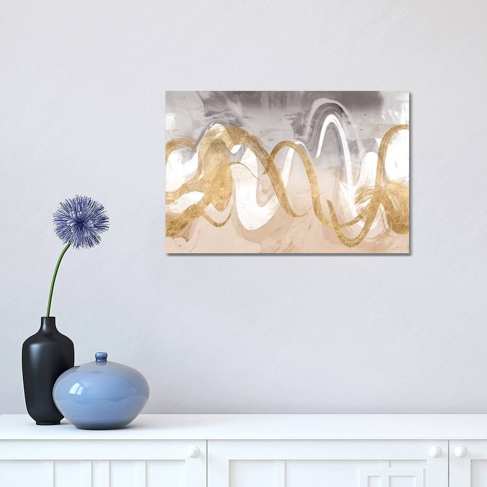 iCanvas "Infinite Swirl II" by Jennifer Goldberger Canvas Print