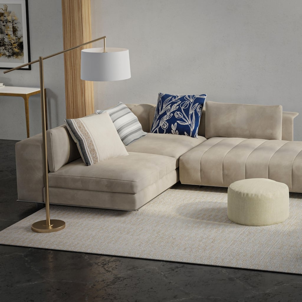 Alora Decor Pure Hand Loomed High/Low Geometric Rug